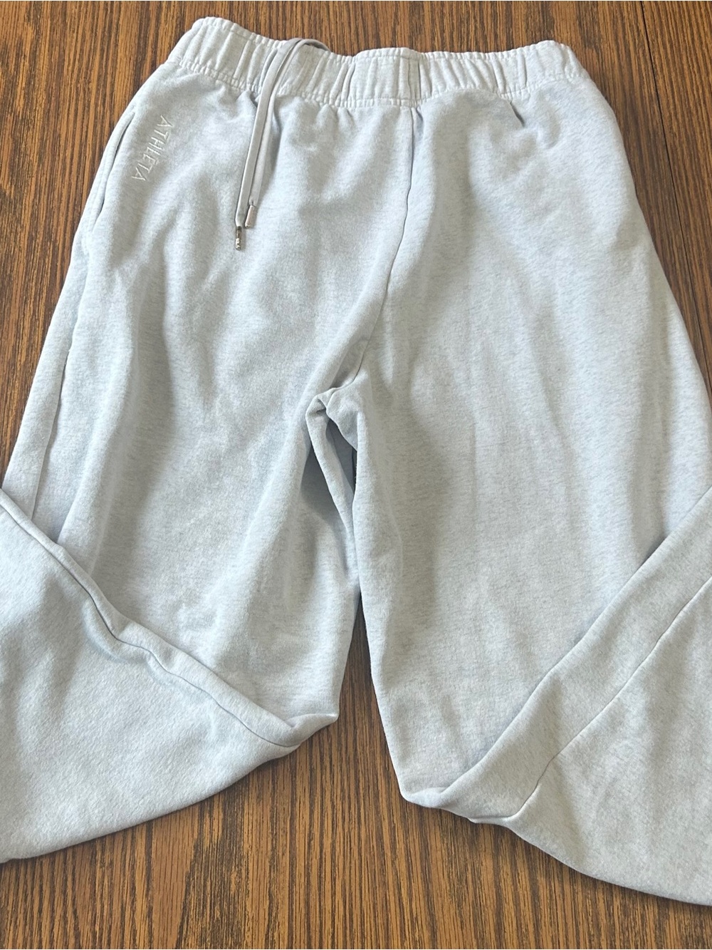 Athleta Kids Light Gray Cozy Pull-On Joggers